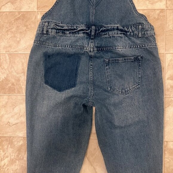 COTTON ON Slim Denim Overalls - Picture 5 of 12